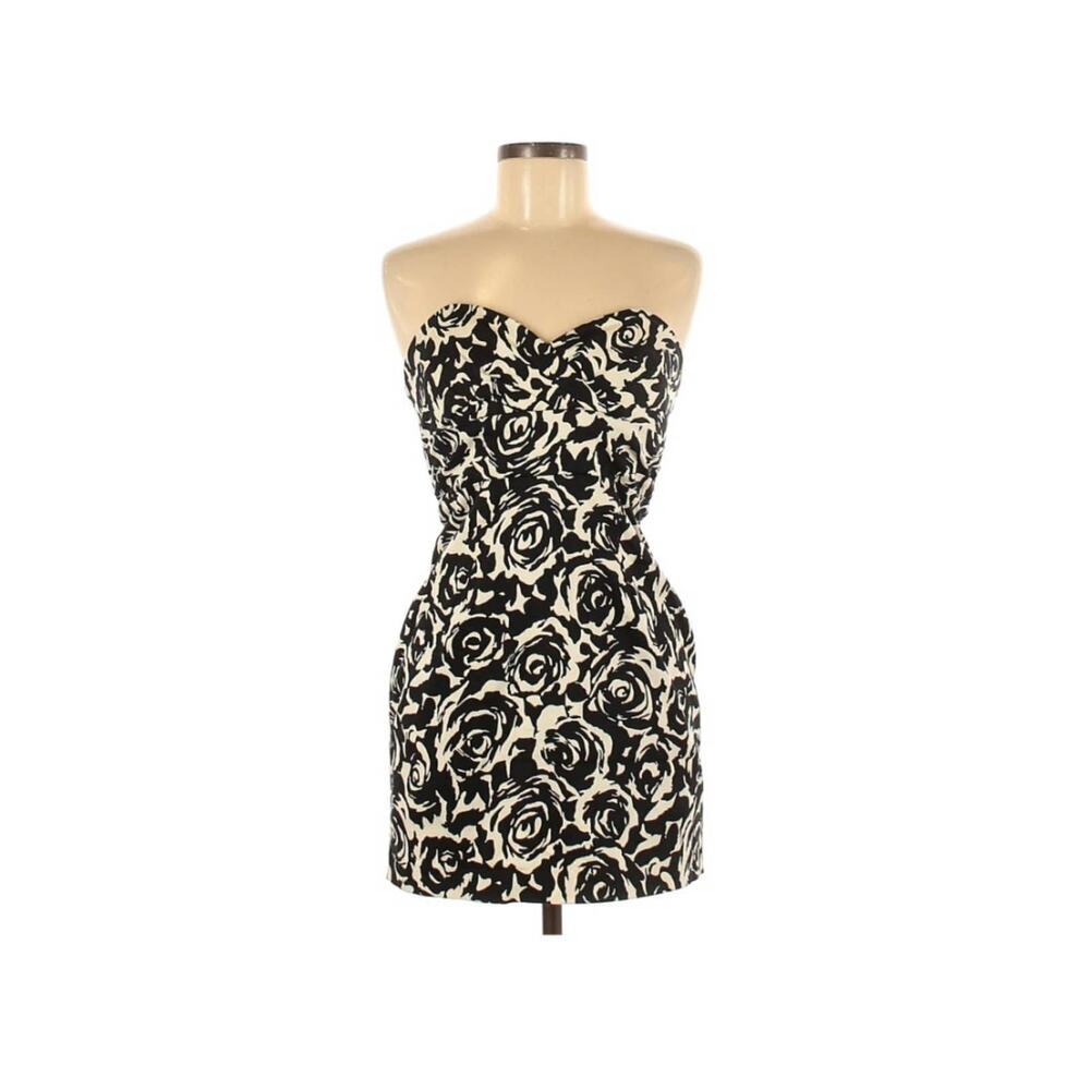 Rue21 Black Floral Print Dress